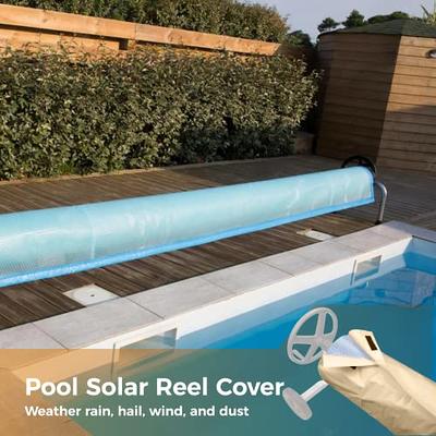Pool Reel Cover 20 Ft Inground Swimming Pool Solar Blanket Reel Roller  Covers Heavy Duty Waterproof UV Resistant Swimming Pool Solar Reel  Protective Cover - Yahoo Shopping