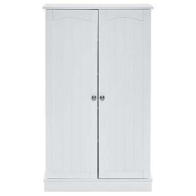 Yusong Kitchen Pantry Storage Cabinet Cupboard with Doors and 6