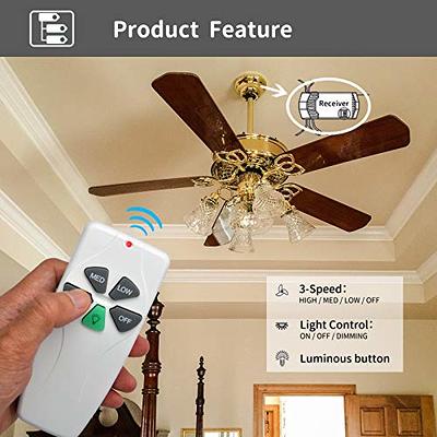 Cenming Universal Ceiling Fan Remote