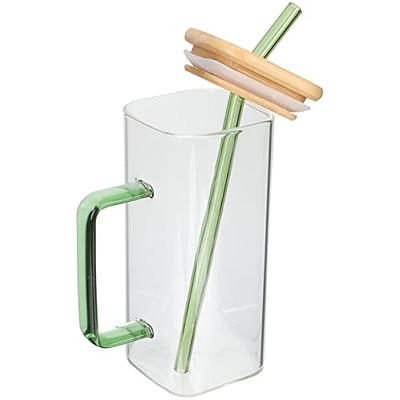 Hemoton Drinking with Bamboo Lid and Set - 13.5Oz