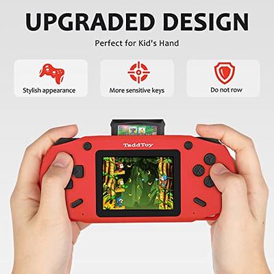 Great Boy Handheld Game Console for Kids Preloaded 270 Classic Retro Games  with 3.0'' Color Display and Gamepad Rechargeable Arcade Gaming Player