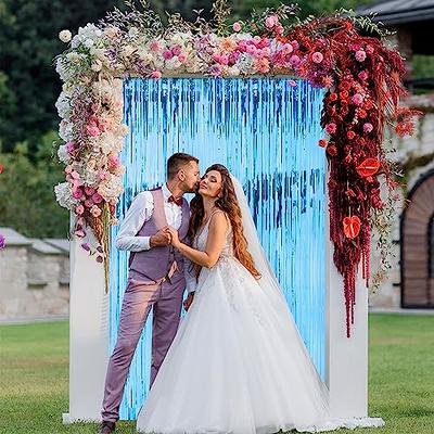 Blue Streamers for Fringe Backdrops