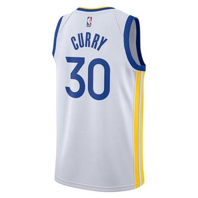  Stephen Curry Golden State Warriors White Youth 8-20