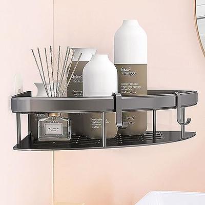 Spaclear Over The Door Shower Caddy, 5-Tier Adjustable Hanging Shower  Shelves, Rustproof Stainless Steel with Hook Bathroom Organizer with Soap  Holder