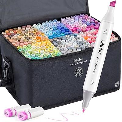 Ohuhu Markers for Adult Coloring Books: 60 Colors Coloring Markers