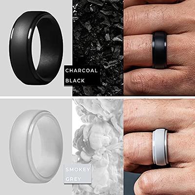 King Will Mens Ring Lucky Ring Box Jewelry 5pcs Unique Mens Fashion Rings  Bundle for Men Great Gift Care Package Mens Lucky Ring 10.5|Amazon.com