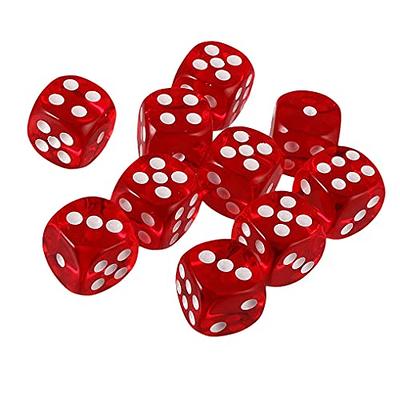 50/pcs Gem Multi-sided Dices Polyhedral Dice Set D4 D&d Trpg Cup Games -  Red - Board Game - AliExpress