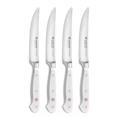 YOTSUBA Kitchen Knife Set, Chef Knife Set, Sharp High Carbon Stainless  Steel Forged Blade Kitchen Knives Set with Ergonomic Rosewood Handle,  Natural Wood - Yahoo Shopping