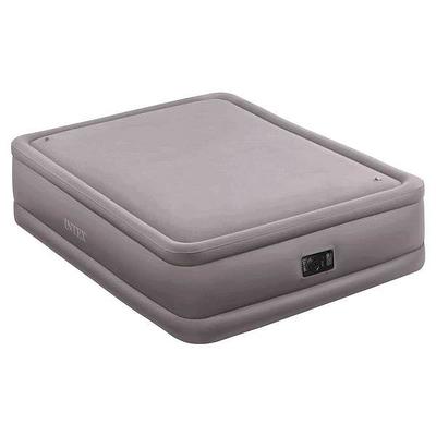 Intex 24 Dream Lux Pillow Top Dura-Beam Airbed Mattress with Internal Pump  - Queen 