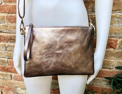 Modulo | Women's Crossbody Bag in Leather Color Natural