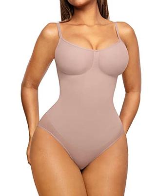 FeelinGirl Body Shaper Tummy Control Shapewear Plus Size Seamless