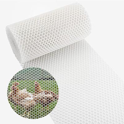 Upgraded 15.7IN x 33FT ABS Plastic Chicken White Wire Fence Mesh, Poultry  Fencing, Hexagonal Fencing Wire for Gardening, Construction Barrier Netting,  Chicken Wire Frame Crafts, Floral Netting - Yahoo Shopping