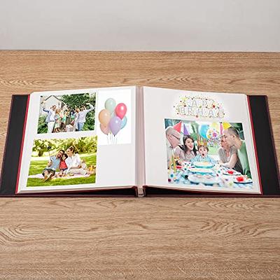 Photo Album Self Adhesive 3x5 4x6 5x7 6x8 8x10 8.5x11 11x10.6 Magnetic  Scrapbook Album