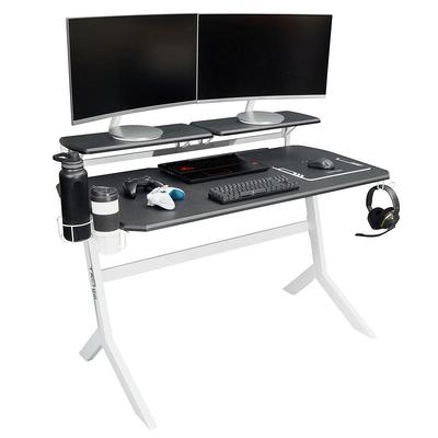 Prepac Sonoma 56 in. Rectangular White Computer Desk with