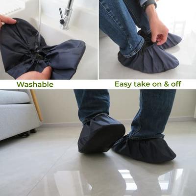 DearyHome Washable Reusable Shoe Boot Covers - Non-Slip, Water-Resistant (2  Pairs, Extra Large) for Contractors & Households - Keep Carpets, Floors,  and Rooms Clean - Yahoo Shopping