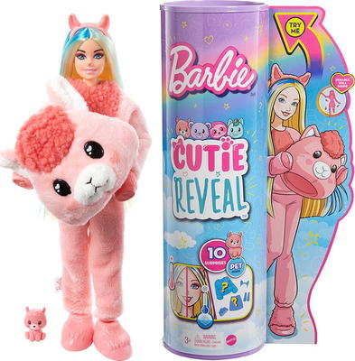 Barbie Cutie Reveal Chelsea Cozy Cute Tees Series Teddy Bear Doll