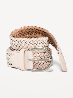 Gap Women's Braided Leather Belt