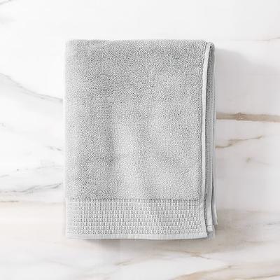 Sonoma Goods For Life Spa Border Bath Towel, Grey - Yahoo Shopping