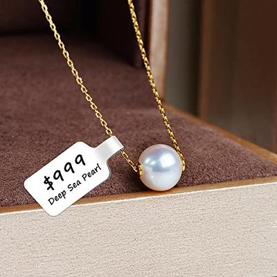 500 Pcs Jewelry Tags Roll for Necklace Earring Price Identify Labelchoice  Rectangle Shape Self Adhesive White Blank Dumbbell Jewelry Price Tags  Stickers Labels for Bracelet Ring Clothing Display 500 Pcs Price Tags Sti