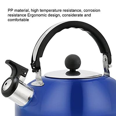 Whistling Stovetop Tea Kettle, Durable Lightweight Water Kettle