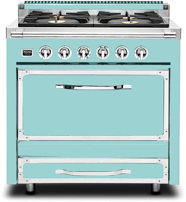 Viking 5 Series 48 Bywater Blue Pro Style Liquid Propane GAS Range