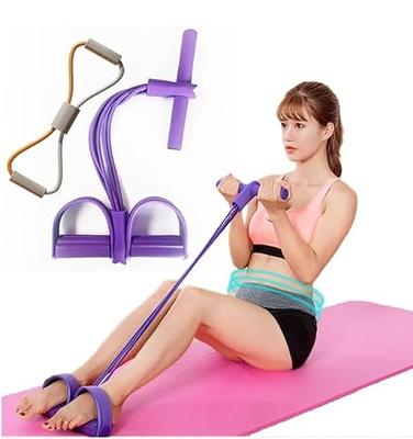 Multifunction Tension Rope, Pedal Ankle Puller, 6-Tube Elastic Yoga Pedal  Puller Resistance Band, AB Workout Stuff Sit Up Exercise Equipment, Fitness