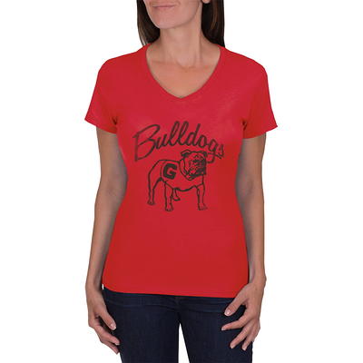 Women's Gameday Couture Gray Santa Clara Broncos Class Act V-Neck T-Shirt