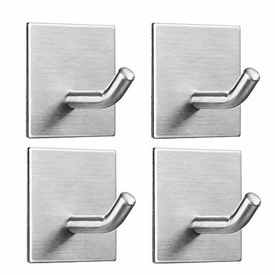 FOTYRIG Adhesive Hooks Heavy Duty Sticky Wall Hooks for Hanging