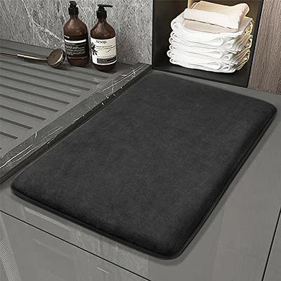 Subrtex Super Soft Absorbent Braided Bathroom Mats Chenille Bath