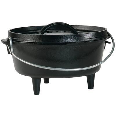 King Kooker 4 qt. Pre-Seasoned Cast-Iron Dutch Oven at Tractor