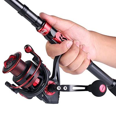 Jatzed Fishing Rod Reel Combo Set Premium Mini Pocket Collapsible Fishing  Pole Kit Telescopic Fishing Rod + Spinning Reel Combo Kit