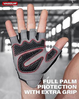 VINSGUIR Workout Gloves for Men and Women, Weight Lifting Gloves with  Excellent Grip, Lightweight Gym Gloves for Weightlifting, Cycling,  Exercise