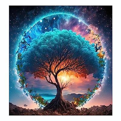 MOGTAA Tree of Life Diamond Painting Kits for Adults, Full Drill Butterfly  Diamond Art Kits, DIY 5D Diamond Painting Colorful Tree Diamond Dots