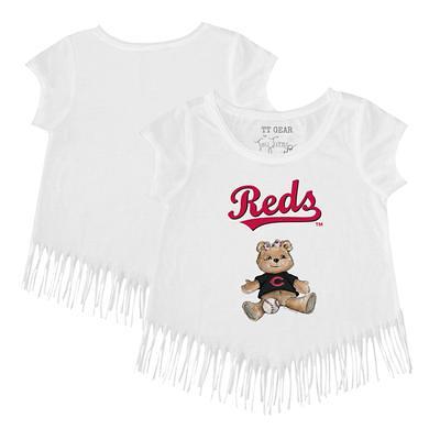 Lids Atlanta Braves Tiny Turnip Girls Youth Baseball Flag Fringe T-Shirt -  Navy