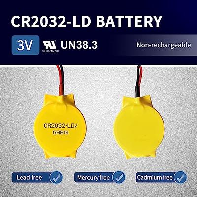  LiCB CR2032 3V Lithium Battery(10-Pack) : Health