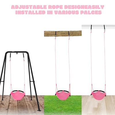 Hi-Na Kids Tree Swing Seat for Kids Rope Swing Seat, Indoor Swing for Kids  Outdoor, Backyard Swing Tree Swing Seat Door Swing (Pink) - Yahoo Shopping