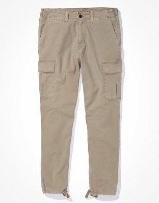 AE Flex Original Straight Lived-In Cargo Pant Men's Bone Khaki 38