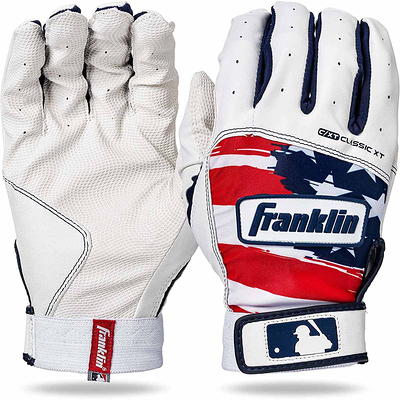 Franklin Sports MLB Freeflex Baseball Batting Gloves - Gray/Black