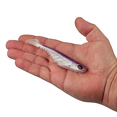 Berkley PowerBait Ripple Shad Fishing Soft Bait, HD Purple Smelt, 4 -  Yahoo Shopping