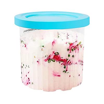 Ice Cream Pint Containers, Ice Cream Containers for Homemade Ice Cream, Ice  Cream Storage Cups, Suitable for Creami Ice Cream Machine Accessories,  Reusable Clear Freezer Food Storage Tubs - Yahoo Shopping