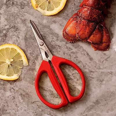 Joyce Chen Original Unlimited Kitchen Scissors All Purpose Dishwasher Safe  Kitchen Shears With Comfortable Handles, Red, 2 Pack - Yahoo Shopping