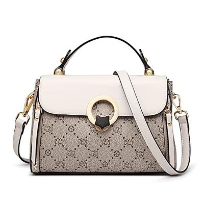  FOXLOVER Small Monogram Faux Leather Crossbody Bags