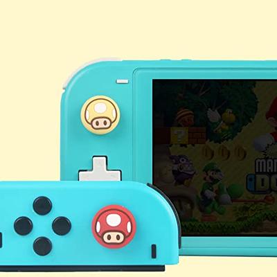 JINGDU Thumb Grip Caps for Nintendo Switch Joy-Con, Cute Silicone Joystick  Cap Covers Accessories Compatible with Switch/OLED/Lite Joycon, 4PCS Cloud