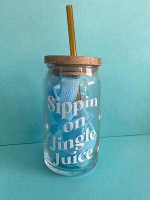 Sippin On Jingle Juice Travel Mug, Funnny Christmas Mugs