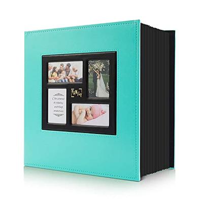 Photo Album 4x6 500 Pockets Photos, Extra Large Capacity Family Wedding Picture  Albums Holds 500 Horizontal and Vertical Photos (500Pockets, Teal) - Yahoo  Shopping