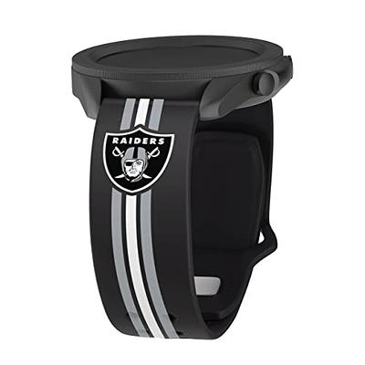 Las Vegas Raiders Groove Life 42-44mm Apple Watch Band - Black