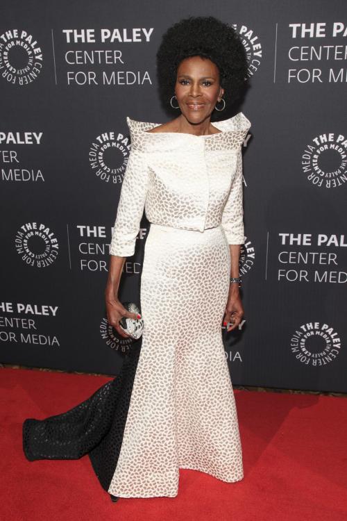 FILE - In this Wednesday, May 13, 2015 file photo, Cicely Tyson attends the The Paley Center Tribute to African-American Achievements in Television at Cipriani Wall Street in New York. Tyson is honored to accept a lifetime achievement award from the Alliance for Women in Media at its 40th annual Gracies Awards ceremony on Tuesday, May 19, 2015, in Beverly Hills. (Photo by Andy Kropa/Invision/AP, File)