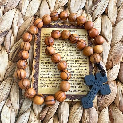Bethlehem Olive Wood 100 Bead Prayer Rope