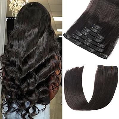 8pc Wavy Clip-In Hair Extensions Kit