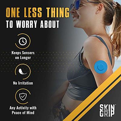 Skin Grip Adhesive Patches for Freestyle Libre 2 – Waterproof & Sweatproof  for 10-14 Days, Pre-Cut Adhesive Tape, Continuous Glucose Monitor Sensor  Cover – 20 Pack, Blue - Yahoo Shopping